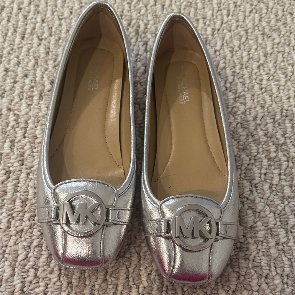 Michael Kors Silver Women's Flats